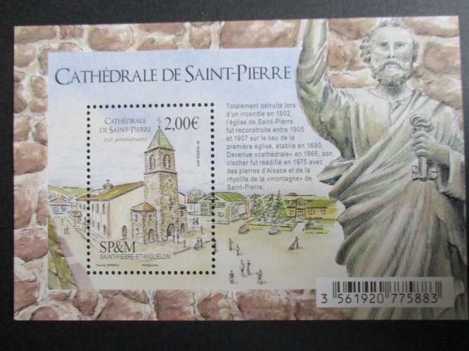 Saint pierre & Miquelon y & t bloc f1196 ** 2017