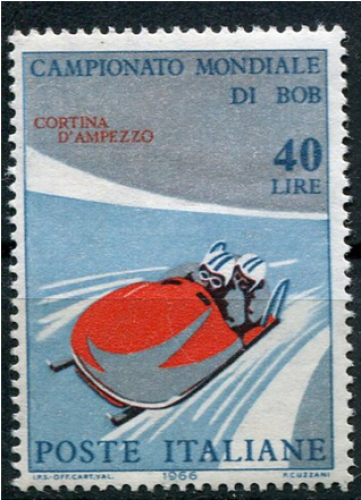 Italie (1966) - Championnat du monde de bobsleigh**