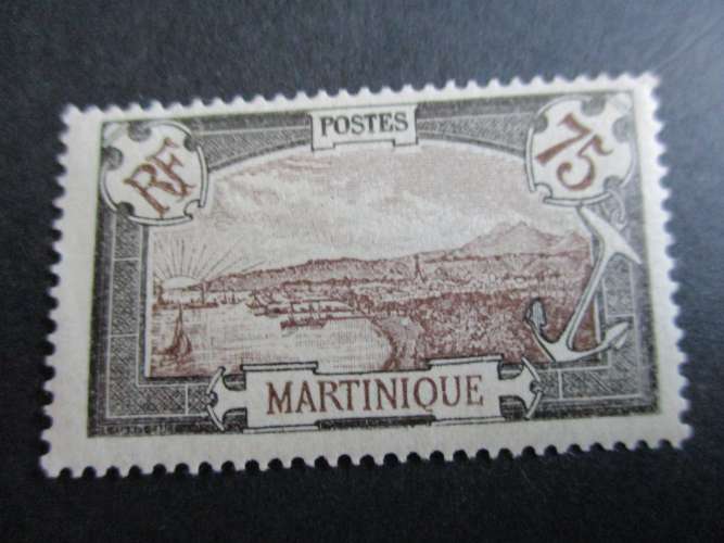 Martinique  y & t 74 * 1908