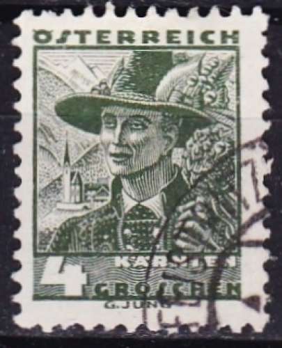 Autriche - Année 1934 - Y&T N° 443