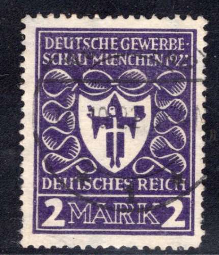 Allemagne - Rép. de Weimar -  Mi. 200 Ø