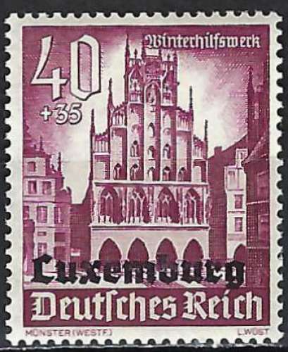 Luxembourg - Occupation allemande - 1941 - Y & T n° 41 - MNH