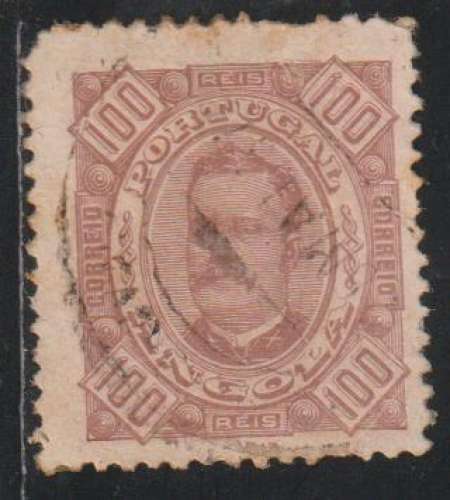 ANGOLA 1893  - Y&T N° 33