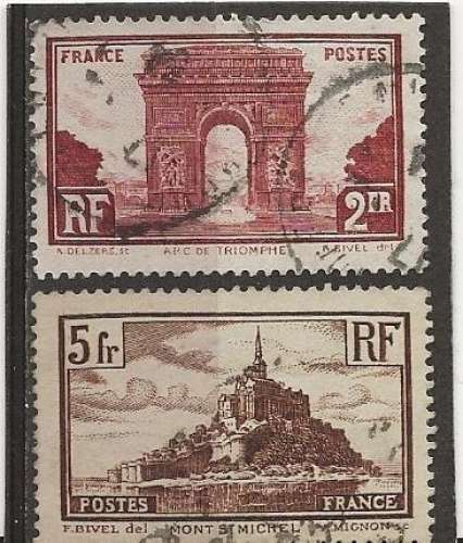 FRANCE      ANNEE 1929-31 YT N°258-260 OBLI 