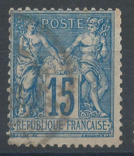 Lot n°83115  n°101, Oblitéré cachet à date de GARE DE CANNES  