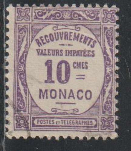 MONACO Taxe - Y&T N° 14