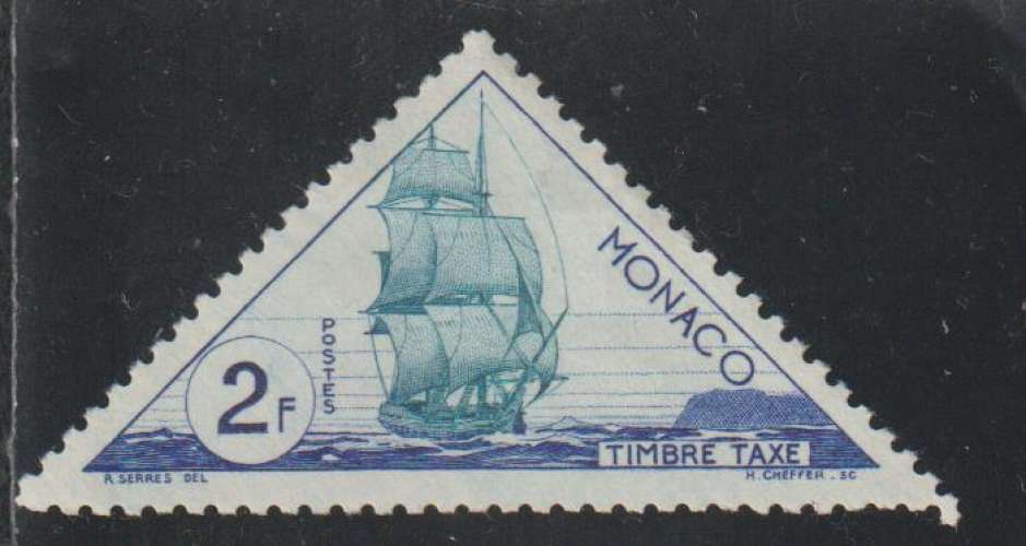 MONACO Taxe - Y&T N° 40