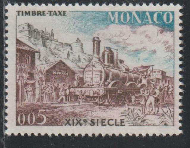 MONACO Taxe - Y&T N° 58