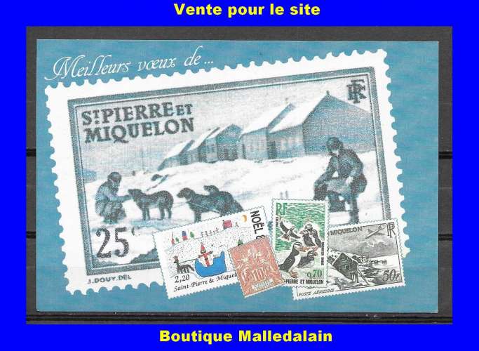 FRANCE SPM - Carte maximun - YT 521 - Général De Gaulle - Cachet 975 Saint-Pierre - TBE - CMHT 8
