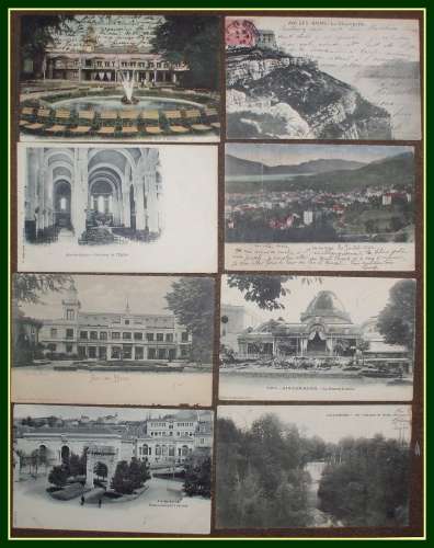 Lot 8 CPA Précurseurs (73) AIX LES BAINS voy. et non (petit prix)