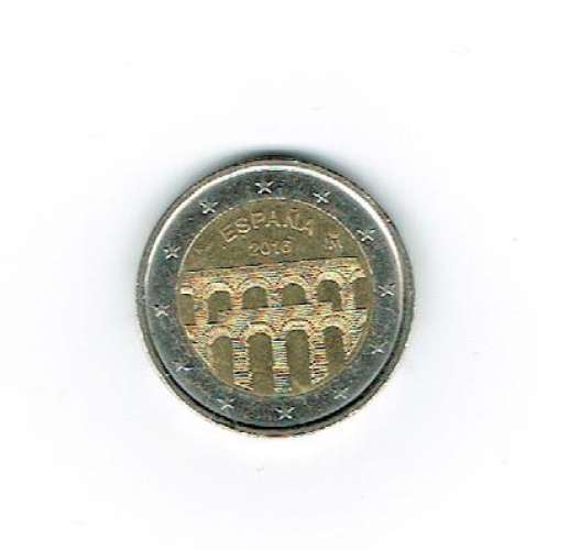 ESPAGNE 2016 - PIÈCE COMMÉMORATIVE DE 2€. 