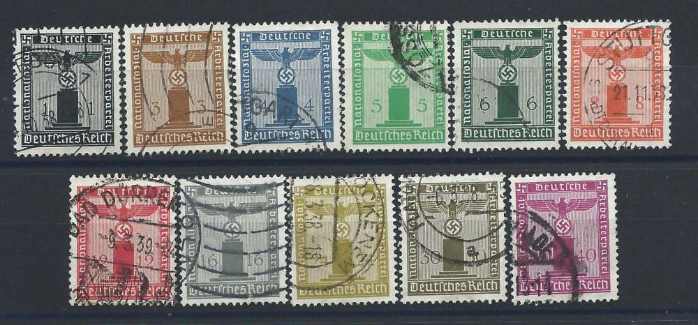 Allemagne Empire Service N°105/15 Obl (FU) 1938 