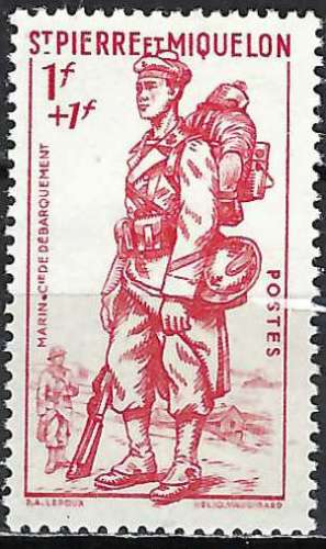 Saint-Pierre-et-Miquelon - 1941 - Y & T n° 207 - MNH