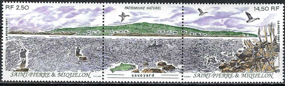 Saint-Pierre-et-Miquelon - 1991 - Y & T n° 549A - MNH