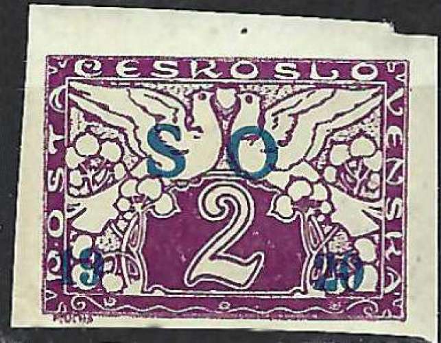 Tchécoslovaquie - Silésie orientale - 1920 - Y & T n° 33 - MH
