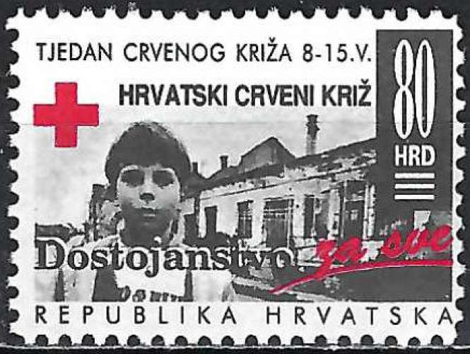 Croatie - 1993 - Y & T n° 26 Timbres de bienfaisance - MNH