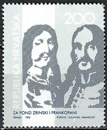 Croatie - 1993 - Y & T n° 29 Timbres de bienfaisance - MNH