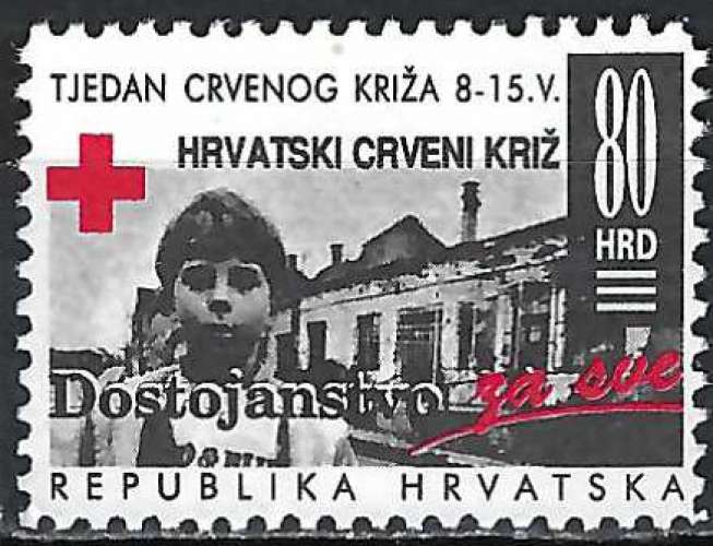 Croatie - 1997 - Y & T n° 68 Timbres de bienfaisance - MNH