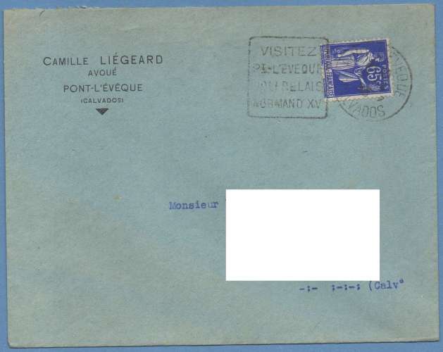 Daguin 4LG PONT L' EVEQUE / Paix 1938 TB