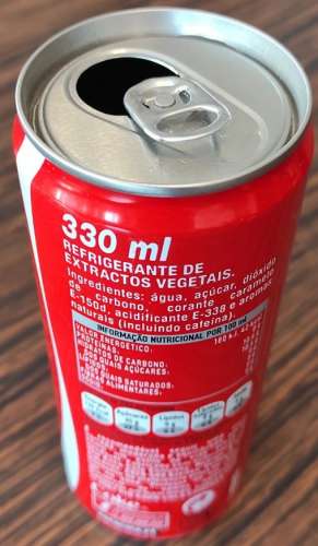 Portugal Canette vide Empty Can Coca Cola Foz Côa Collection patrimoine revisité