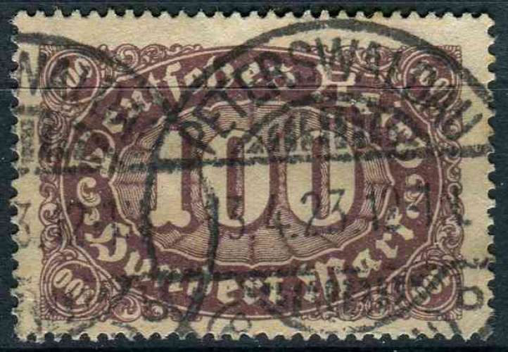 ALLEMAGNE REICH 1921 OBLITERE N° 155