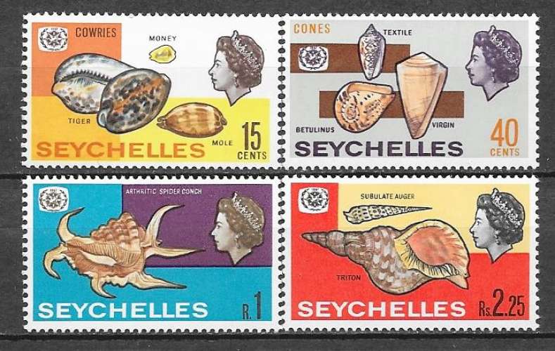 Seychelles N° 229/32 YVERT NEUF ** ( MNH )