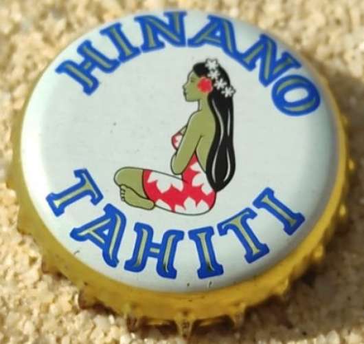 Capsule Bière Beer Crown Caps Hinano Tahiti SU