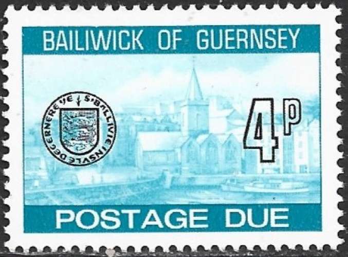 Guernesey - 1977 - Y&T t22 ** - MNH (taxe) 