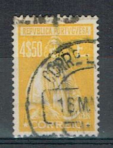 PORTUGAL 1926 - YT 435 OBLITÈRÉ DENT. 13 1/2X14.