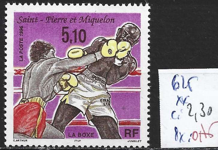 SAINT PIERRE ET MIQUELON 625 ** côte 2.30 €