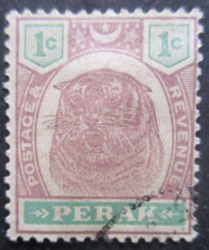 MALAYSIA PERAK N°18 oblitéré cote 1€