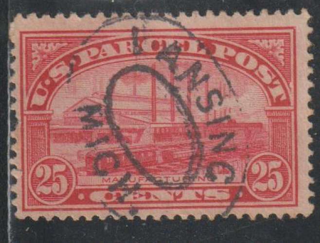 ETATS UNIS Colis postaux - Y&T N° 9