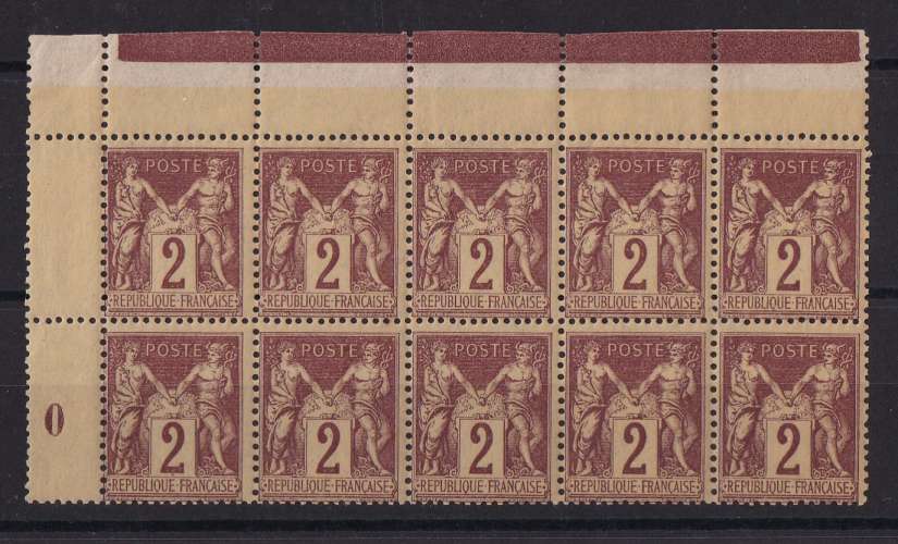 FRANCE  Y/T  n° 85e   neuf **    1877
