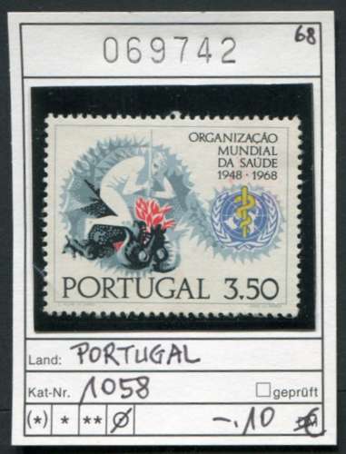 Portugal 1968 - Michel 1058 - oo oblit. -