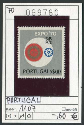 Portugal 1970 - Michel 1107 - ** neuf mnh