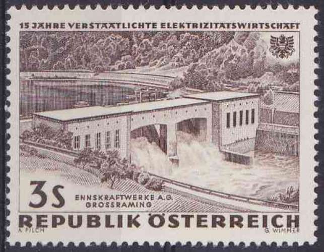 AUTRICHE 1962 NEUF** MNH N° 945