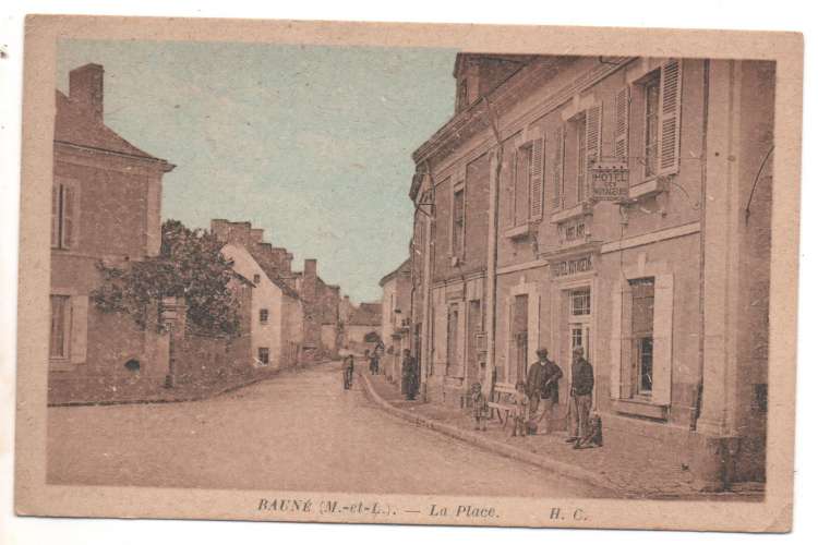 cpsm 49 Bauné La Place