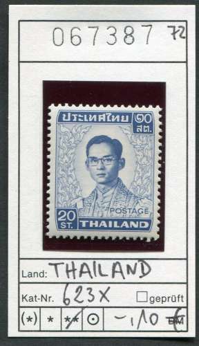 Thailande 1972 - Michel 623x - ** neuf mnh