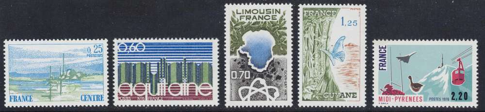Série neuve N° 1863 à 1867