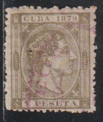 CUBA 1879 - Y&T  N° 33
