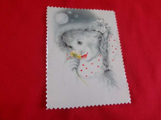 BELLE ILLUSTRATION...BEAU MAQUILLAGE...CLOWN ?