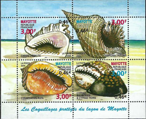 Mayotte - 2000 - Y & T n° 4 Blocs & feuillets - MNH (2