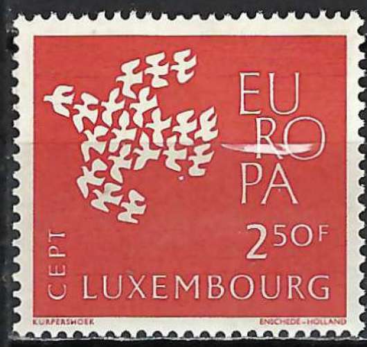 Luxembourg - 1961 - Y & T n° 601 - Europa - MNH
