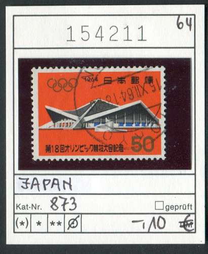 Japon 1964 - Michel 873 - oo oblit. - 
