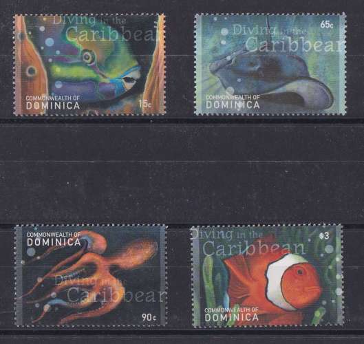 DOMINICAINE.  Y/T   n° 2684/2687   neuf **   2001