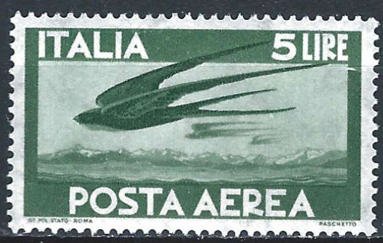 Italie - 1958 - Y & T n° 141 Poste aérienne - MNH