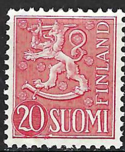 Finlande - 1954-58 - Y & T n° 414A - MNH
