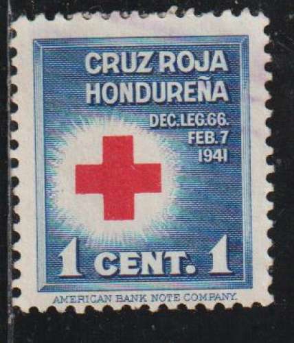 HONDURAS  Bienfaisance - Y&T  N° 1