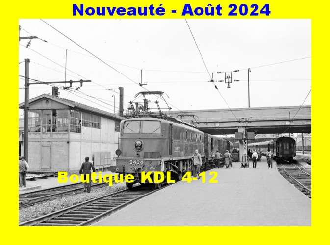 AL 0993 - Train, loco 2D2 5404 de PARIS-MONTPARNASSE - SNCF