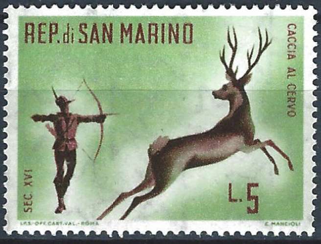 Saint-Marin - 1962 - Y & T n° 566 - MNH
